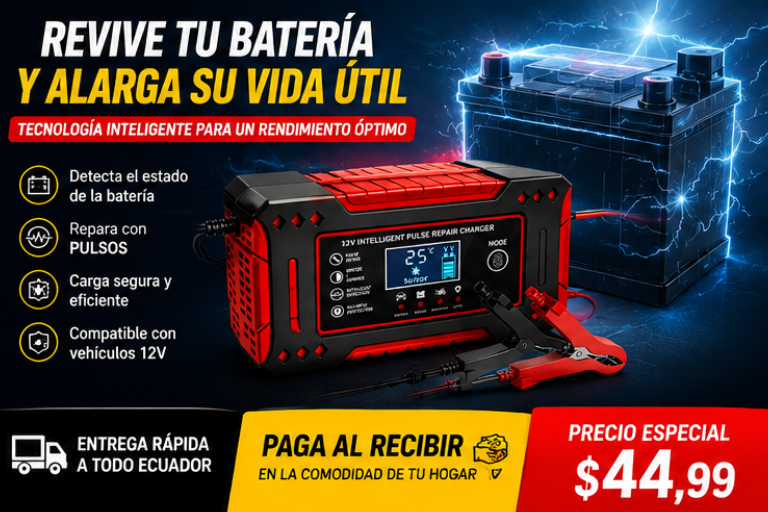 🚗⚡ INICIADOR DE BATERIA PORTÁTIL ¡VUELVE A ARRANCAR TU VEÍCULO EM MINUTOS! 🔋