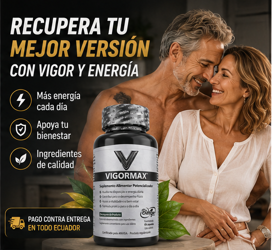 🔥 VigorMax – Energía, Vitalidad y Confianza para el Hombre Moderno  💊  💪