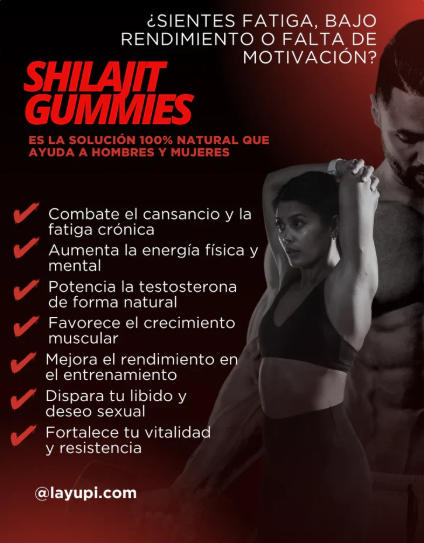 GOMAS SHILAJIT BLACK DAYS - Despierta tu poder fórmula transformadora 🔥
