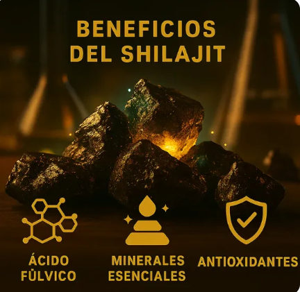 GOMAS SHILAJIT BLACK DAYS - Despierta tu poder fórmula transformadora 🔥