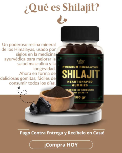 GOMAS SHILAJIT BLACK DAYS - Despierta tu poder fórmula transformadora 🔥