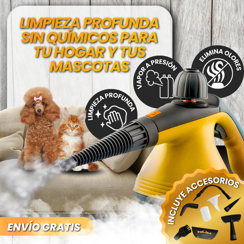 🔥 LIMPIADOR A VAPOR PORTÁTIL